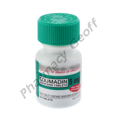 Coumadin Warfarin Sodium 5mg 50 Tablets Heart Health