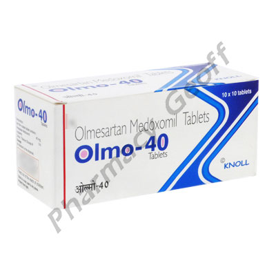 Olmo-40 (Olmesartan Medoxomil) - 40mg (10 Tablets ...